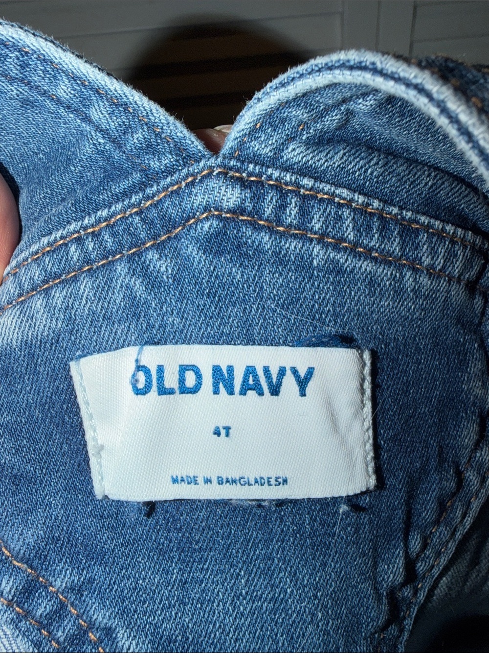 Old Navy Light Blue Kids Denim Overalls - Picture 2 of 3